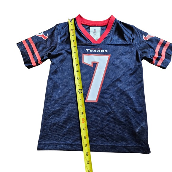 Houston Texans #7 C. J. Stroud Football Jersey Kids XS NFL Team Apparel Navy - Picture 7 of 7